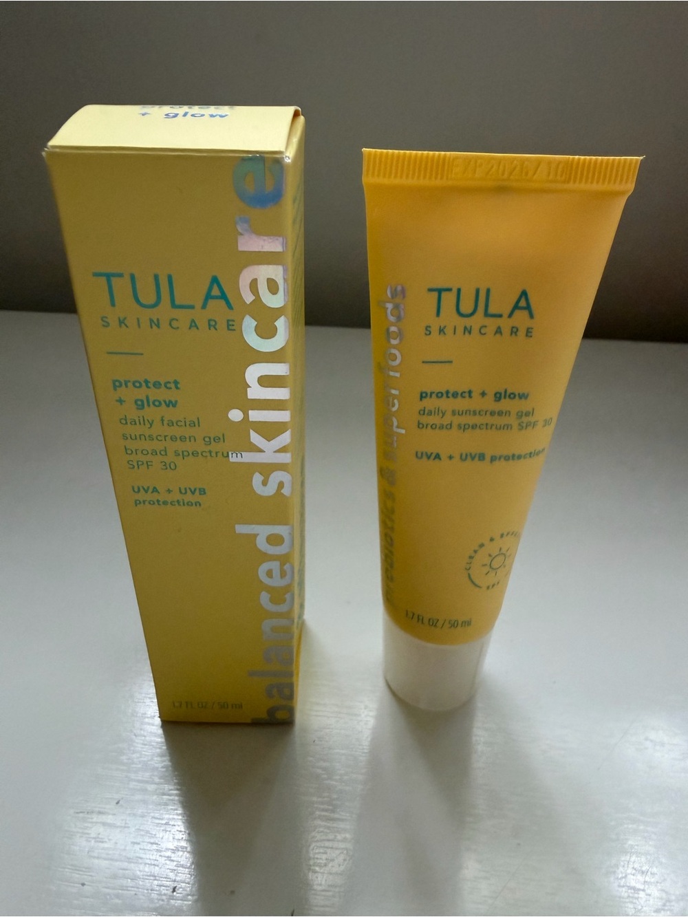 Tula Yellow Skincare Sunscreen Gel
